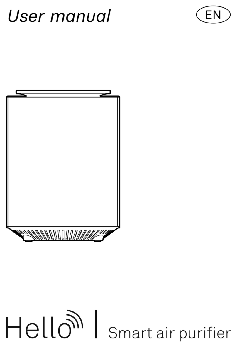 Hello Smart Air Purifier user manual