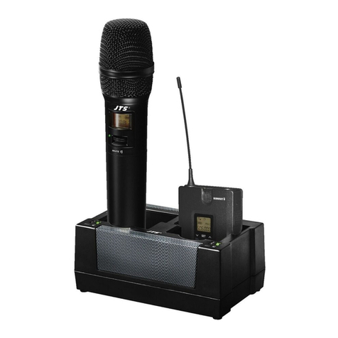 Monacor JTS 850CH-2 User manual