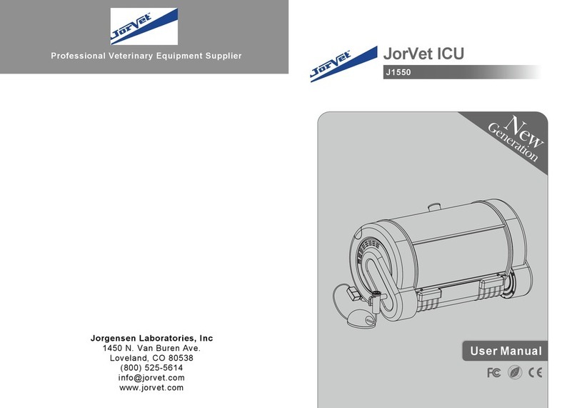 Jorvet J1550 user manual