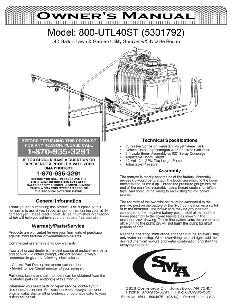SMA 800-UTL40ST User manual