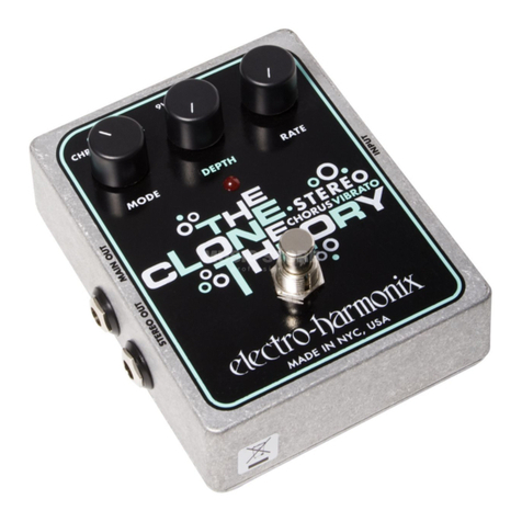 Electro-Harmonix BASS CLONE User manual