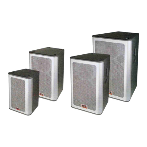 Monacor PROEL TPR-8A User manual