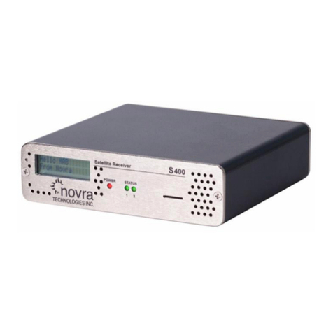 Novra S400 PRO user manual