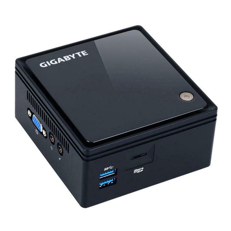 Gigabyte BRIX BACE-3000 User manual