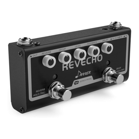 Donner REVECHO owner's manual