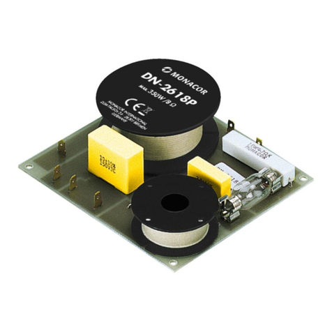 Monacor DN-2618P User manual