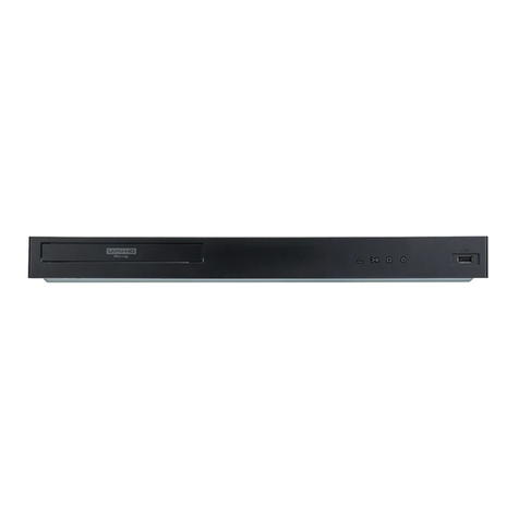 LG UBK80 Specification sheet