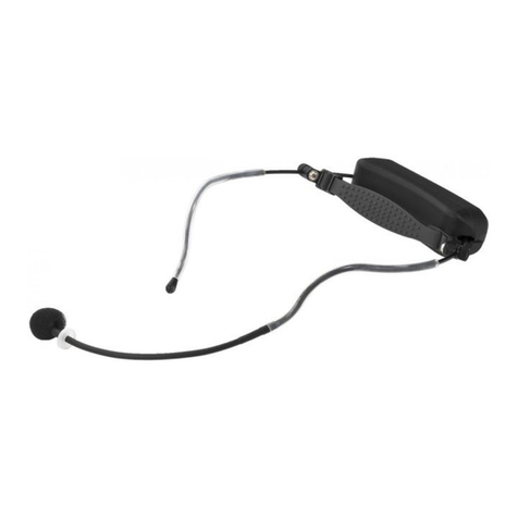 Monacor JTS UT-16HW-5 manual