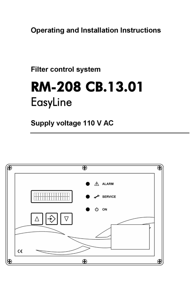 EasyLine RM-208 CB.13.01 User manual