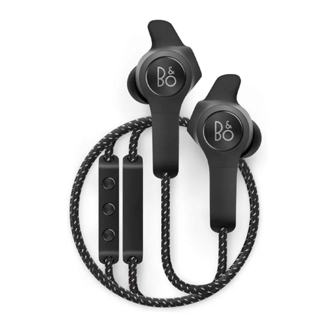 BeoPlay E6 quick start guide