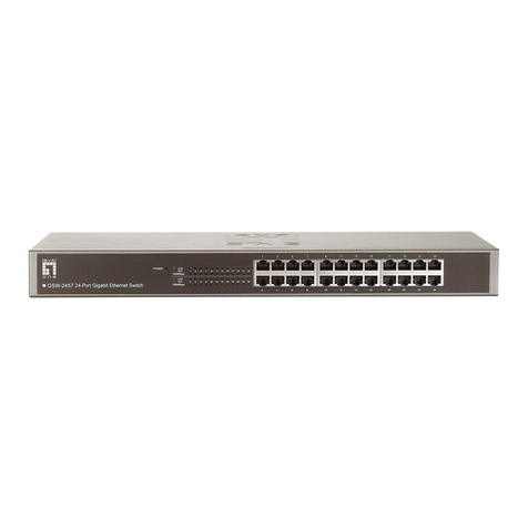 LevelOne GSW-1657 Quick installation guide