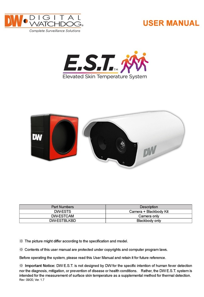 Digital Watchdog E.S.T. DW-ESTS user manual