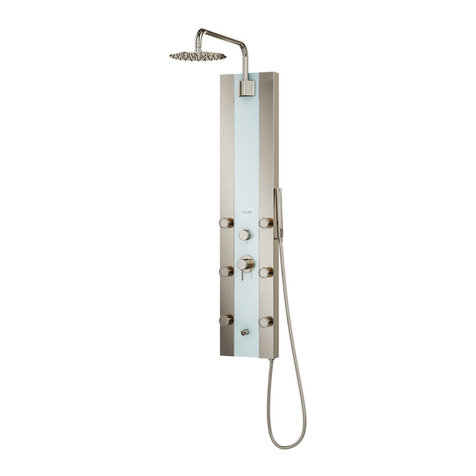 PULSE+ Tropicana ShowerSpa 1039W-BN owner's manual