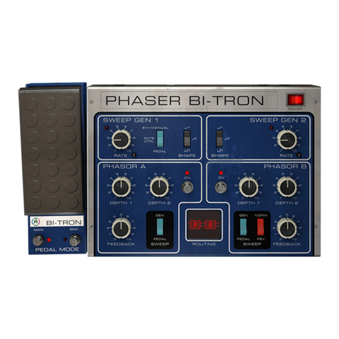 Arturia Phaser BI-TRON User manual