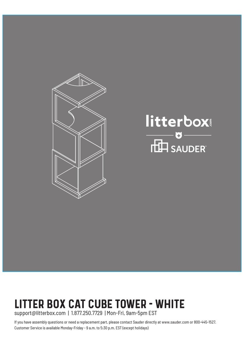 Litter box SAUDER 427150 manual