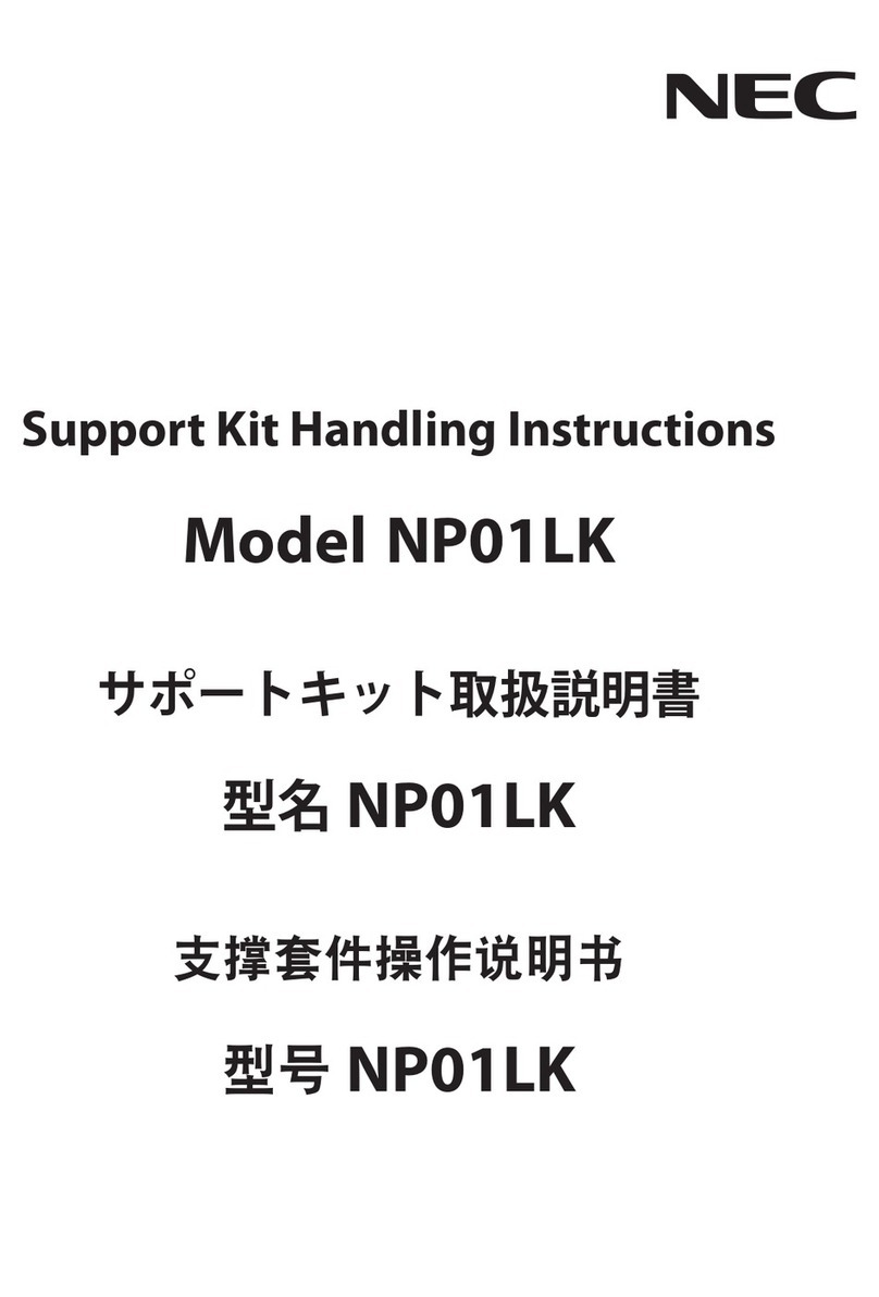 NEC NP01LK User manual