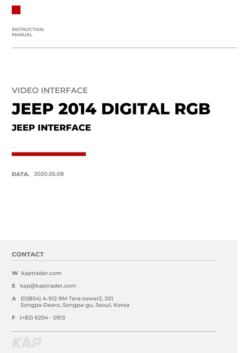 KAP CJ2014-D instruction manual