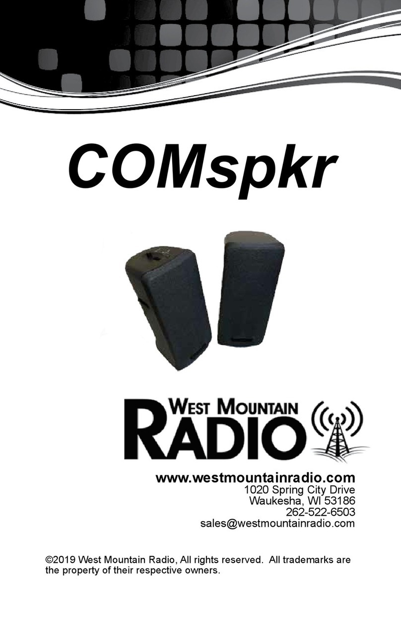 West Mountain Radio COMspkr operating manual