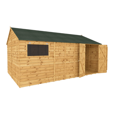 Mercia Garden Products 01PTSHPWOR1010DDOW-V4 General instructions