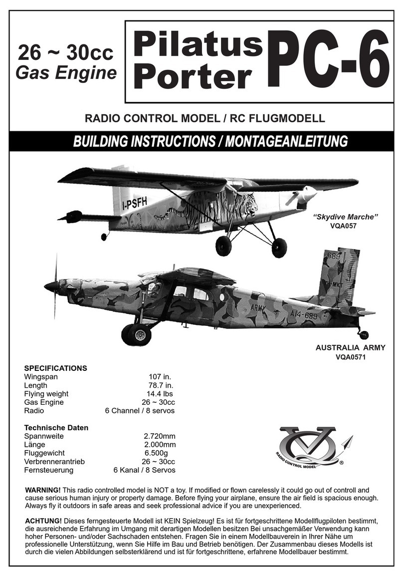 VQ Models Pilatus Porter PC-6 Instruction Manual VQ Models Pilatus Porter PC-6 Instruction Manual