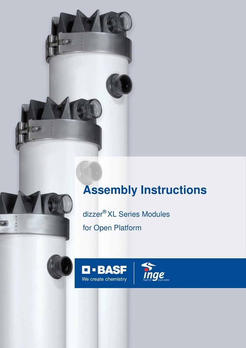 BASF inge dizzer XL Series Assembly instructions