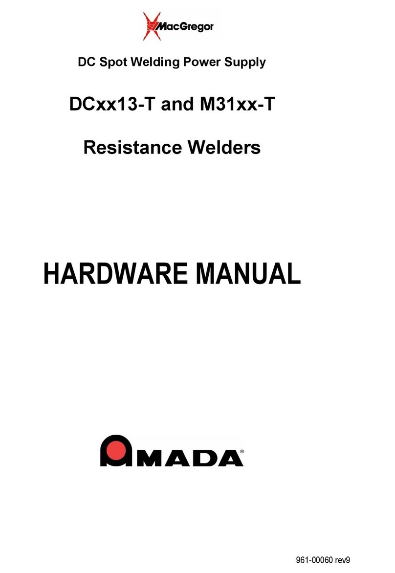 Amada MacGregor DC 13-T Series User manual