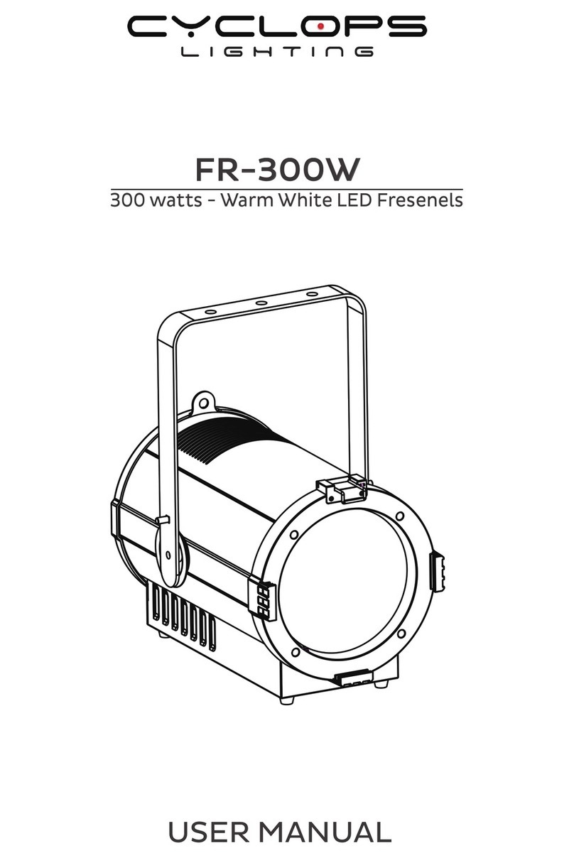 Cyclops Lighting FR-300W user manual