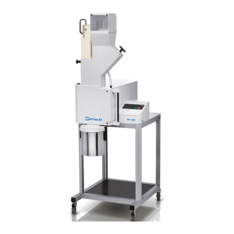 Retsch SM200 User manual