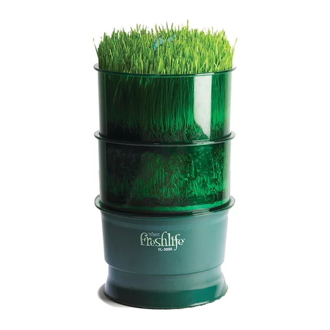 Tribest Sproutman freshlife 2000 manual
