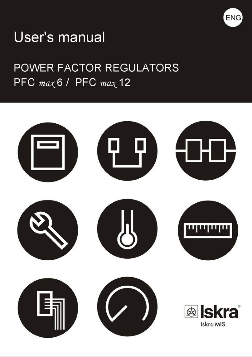 Iskra PFC max 6 user manual