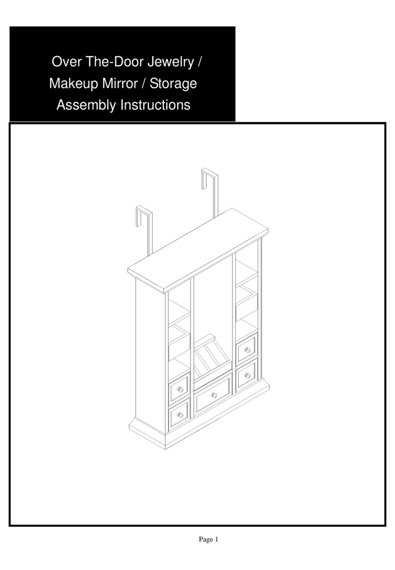 Southern Enterprises SEI-HZ6406 Assembly instructions