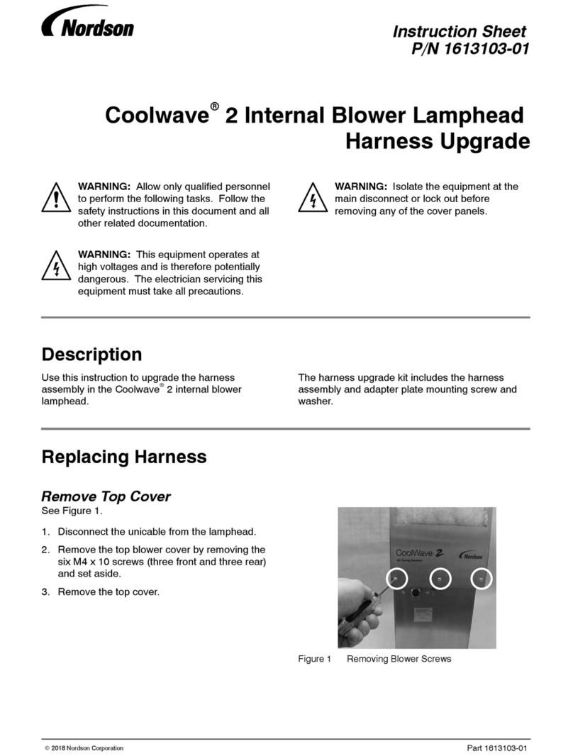 Nordson CoolWave 2 instruction sheet