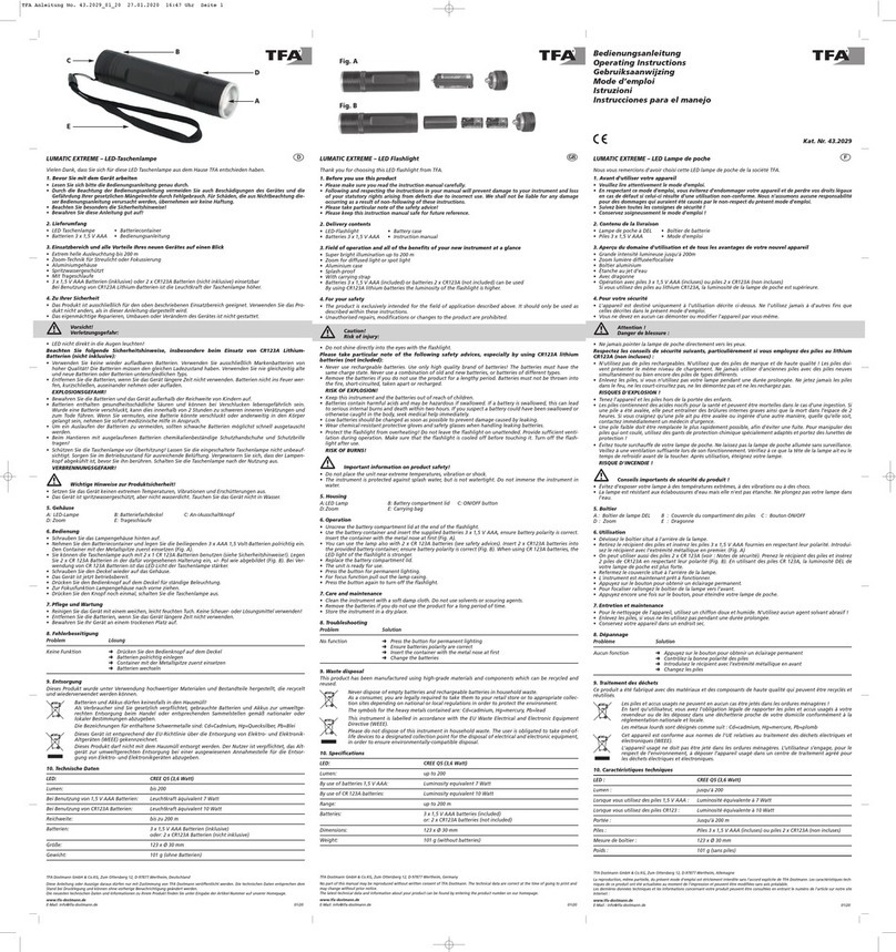 TFA LUMATIC EXTREME User manual