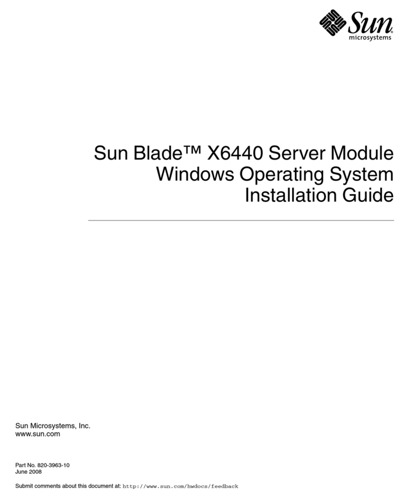 Sun Microsystems Sun Blade X6440 s installation guide