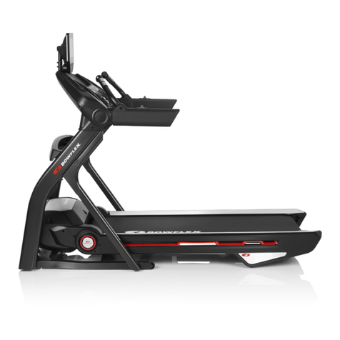 Bowflex Treadmill 10 Installation and operating instructions