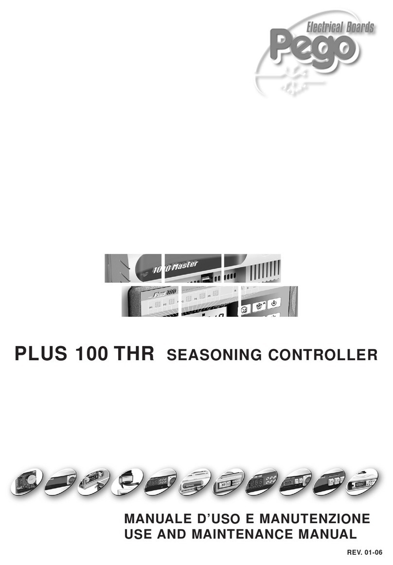 Pego PLUS 100 THR Use and maintenance manual