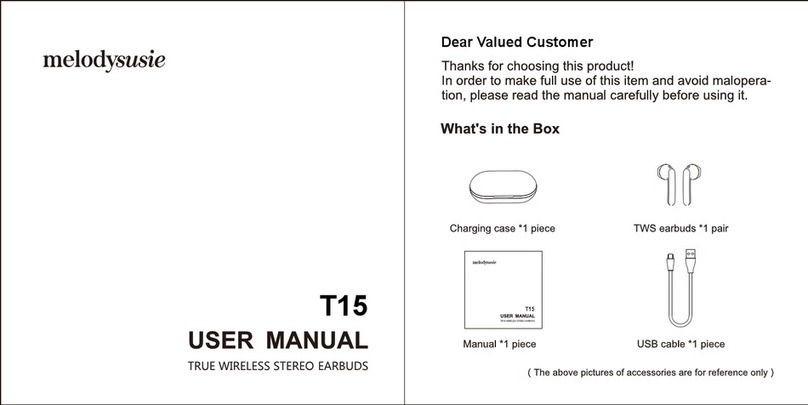 MelodySusie T15 user manual