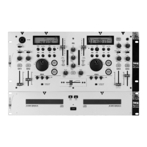 Monacor img Stage Line CDX-400DJ User manual