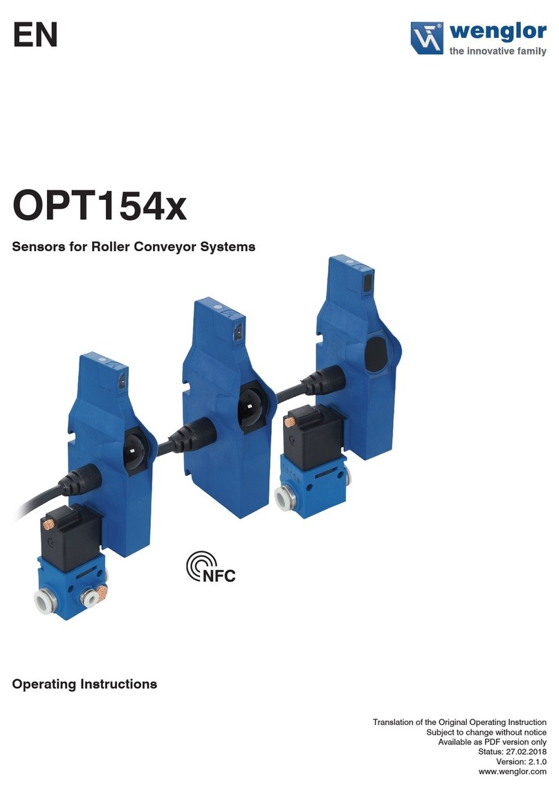 Wenglor OPT154 Series User manual