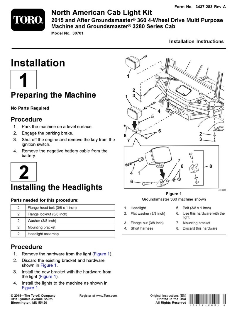 Toro 30701 User manual