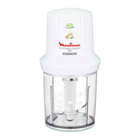 Moulinex COMPACT DJ300 manual
