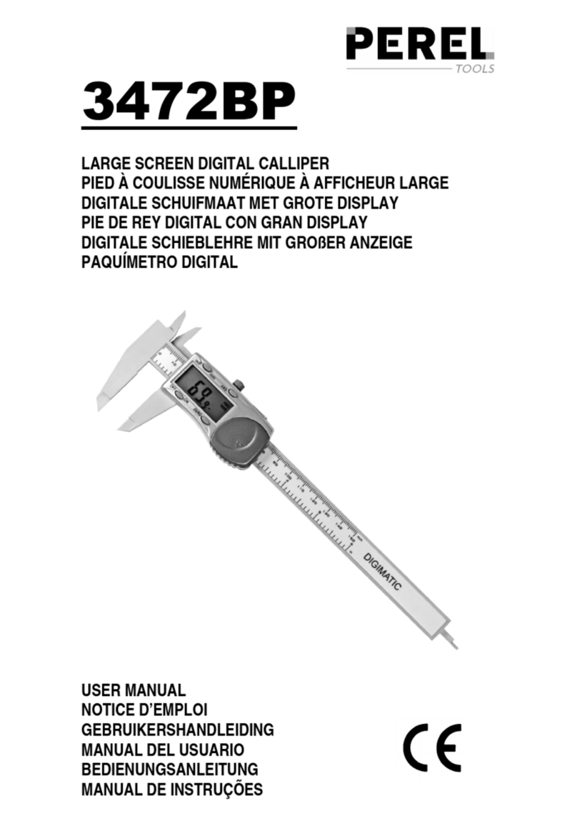 Perel 3472BP User manual