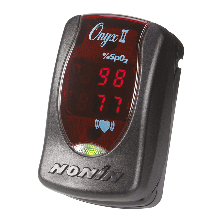 Nonin Onyx II 9550 User manual