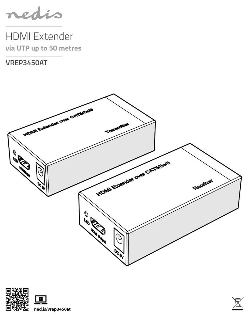 nedis VREP3450AT quick start guide