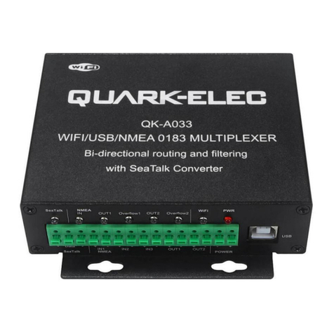 Quark-Elec Seatalk QK-A033 manual