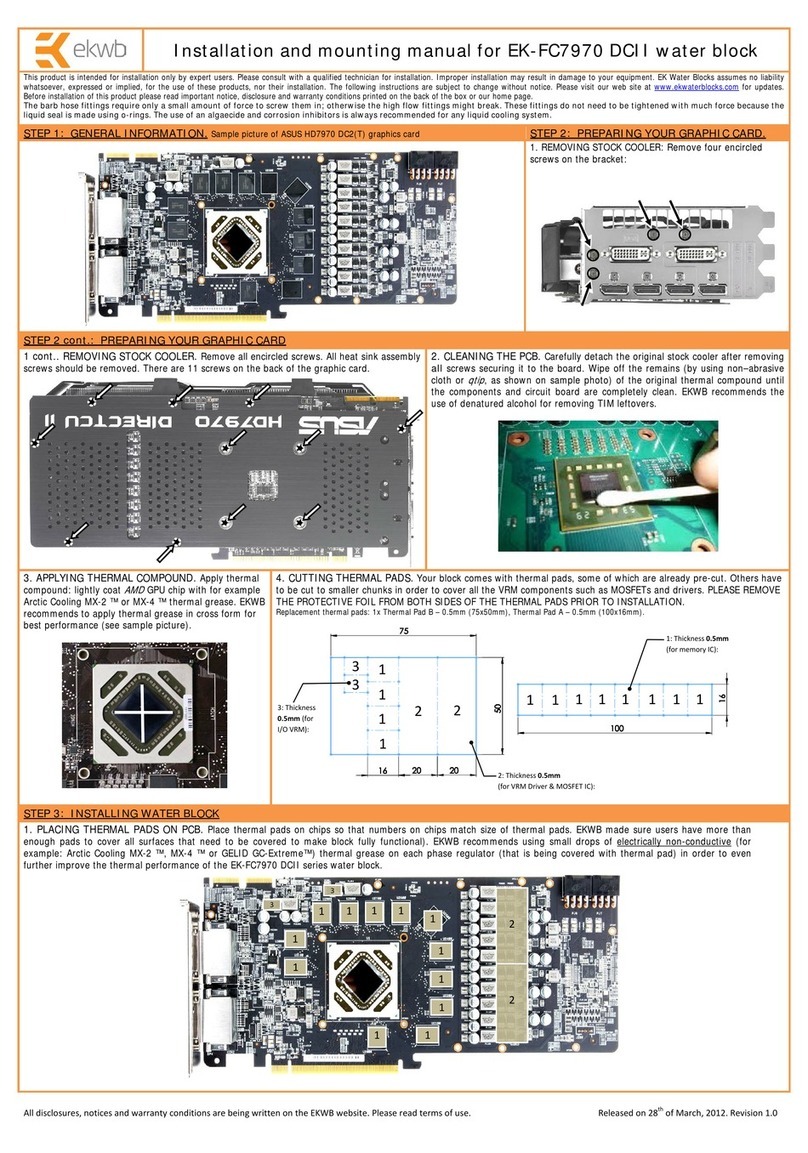 ekwb EK-FC7970 DCII Guide