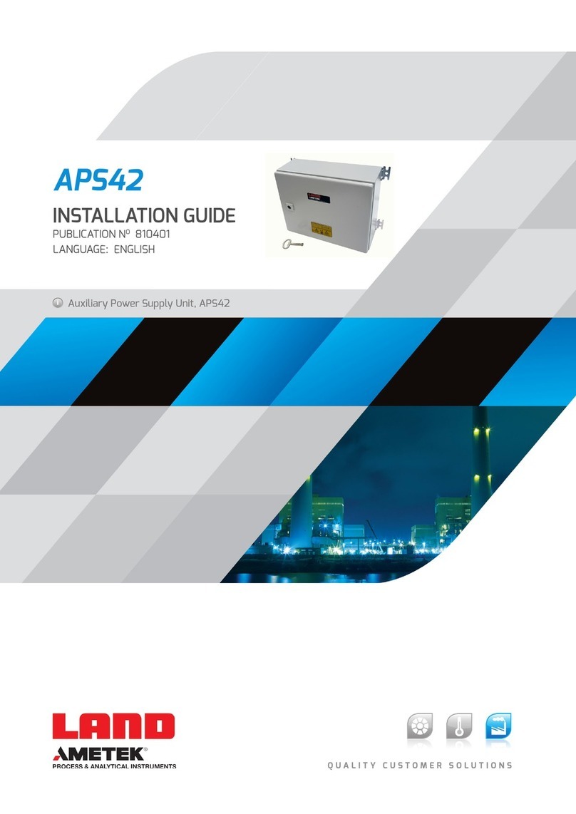 Ametek LAND APS42 User manual