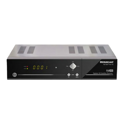 Megasat HD 935 Twin user manual