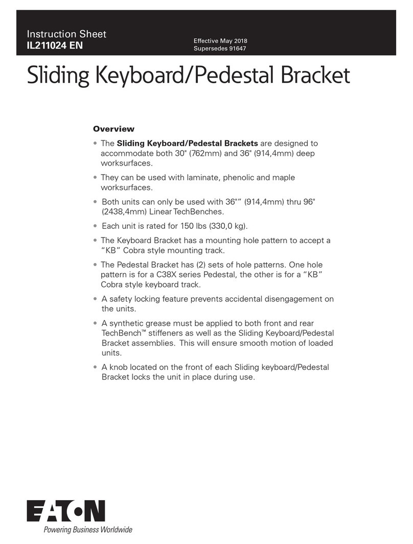 Eaton Sliding Keyboard User manual