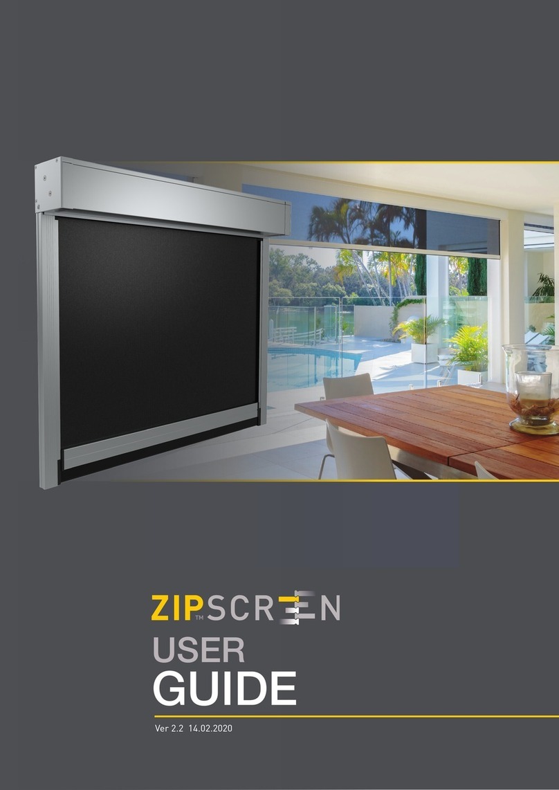rollease acmeda ZIPSCREEN user guide
